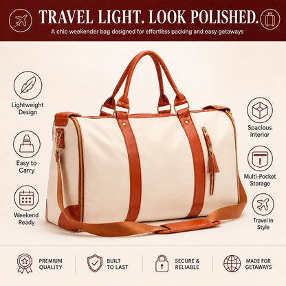 Large Capacity Foldable Travel Duffle Bag
