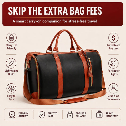 Large Capacity Foldable Travel Duffle Bag