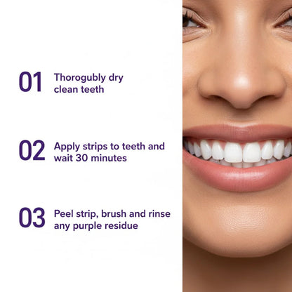 Amzoo Purple Teeth Whitening Strips
