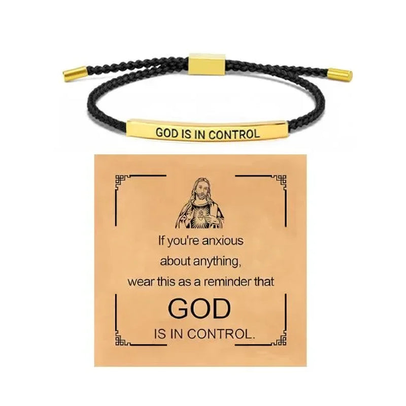 Dont Let the Hard Days Win Motivational Tube Bracelets, Adjustable Hand Bradied Wrap Stainless Steel Inspirational Gifts