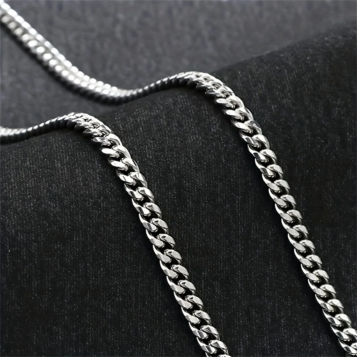 To My Boyfriend Cuban Chain Necklace,Promise Necklace for Him,Anniversary Gift Birthday Gift for Boyfriend,Christmas Gift Forhim